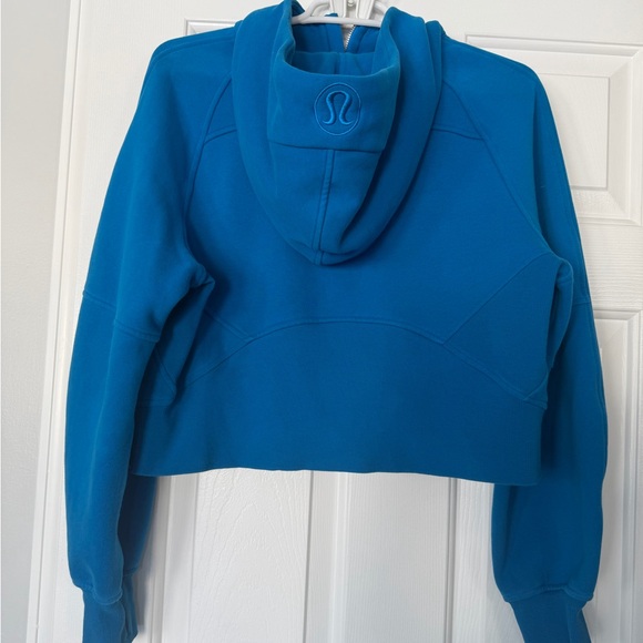lululemon athletica Blue Half-Zip Cropped Sweatshirt - Picture 2 of 6